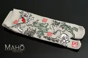 JAPANESE tabi split toe socks geta kimono flip flop CHŌJŪ-GIGA scrolls 24-26cm