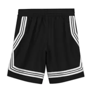 【NIKE 耐吉】短褲 童裝 大童 女童 運動褲 慢跑 G NK DF FLY CROSSOVER SHORT 黑 DA1086-010