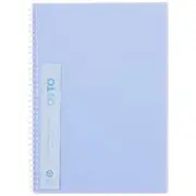 Otto A4 Recycled Soft Spiral Notebook Blue 120 Page