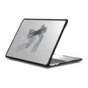 MacBook Air 13-inch (M2 - M4) Impact Case Black Organza Ribbon