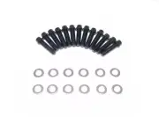 Ford 289 - 351W 12Pt Black Oxide Grade 8 Bolts for Cast C4 Transmission Pan NEW