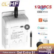 1/2/3PCS /Tuya WiFi Smart Temperature Switch 16A 3000W with Energy Consumption M