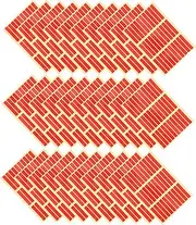MUCKLILY 10 Pack Double Sided Nail Adhesive Stickers Wearing Nail Pads Traceless Adhesive Tape