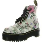 Dr. Martens Womens Original 1640 Beige Combat Boots 5 Medium (B,M) BHFO 5819