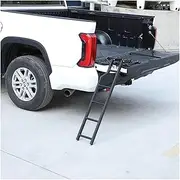 Compatible for Toyota Tundra 22-24 Car Rear Tailgate Climbing Ladder Pickup Truck Step Tailgate Ladder Car Accessories