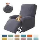 Polar Fleece Recliner Sofa Cover Elastic Armchair Cover Living Room Slipcovers