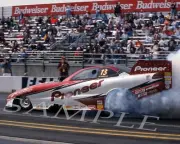 CORY LEE PIONEER FUNNY CAR AWESOME BURNOUT 8X10 GLOSSY PHOTO #6D