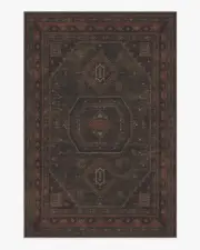 185' x 275' | Machine Washable Runner Rug | Kid & Pet Friendly | Indoor Rug | Shira Bordeaux Rug | Ruggable