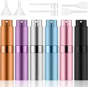 Perfume Refillable Bottle, 6Pcs 8Ml Premium Perfume Atomiser, Refillable Portabl