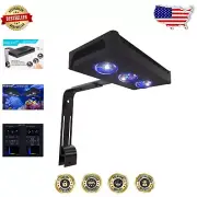 35 Watts LED Aquarium Light - Colorful Spectrum with Timer & Dimmable Features