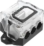 Amp Fuse Holder Car Fuse Block Distribution Block for Auto Audio Amplifier Upgrade Durable and Versatile Design for Enhanced Sound Performance