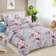 Dreamfields King Gloomy Garden Design Soft Quilt/Duvet/Doona Cover Set