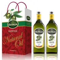 在飛比找i郵購優惠-義大利OLITALIA奧利塔純橄欖油禮盒組-1000ml*2