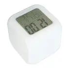 Kids Digital Clock LED 7 Colors Night Glowing Temperature Display LED Clock