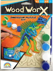 Wood WorX Dino Puzzle Kit