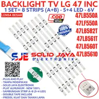 在飛比找蝦皮購物優惠-Lg 47inc LED 電視背光燈 47LB550 47L