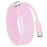 USB C Cable 15FT 1Pack,Extra Long USB-A to USB-C Cable Braided Fast Charger Cord