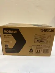 Kobalt Mini 2 Drawer Steel Tool Box White 25th Anniversary | Brand New