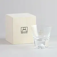 在飛比找樂天市場購物網優惠-日本直寄 Edo Glass田島硝子 富士山杯 帶禮盒