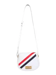 [Thom Browne] Thom Browne-Canvas Saddle Shoulder Bag-Donna UNI