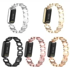 Wrist Bracelet Stainless Steel Meal Band Strap Replacement For Fitbit Luxe