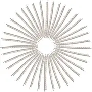 CIMAXIC 40pcs Classical Guitar Fret Wires White Copper Frets Wire Luthier Tools for Electric Guitar Fretboard Accessories