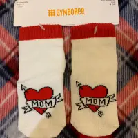 在飛比找Yahoo!奇摩拍賣優惠-GYMBOREE嬰兒襪 6-12m