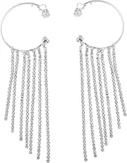 [SOESFOUFU] ornaments tassel ear cuff punk earrings vintage earrings for piercing trendy earrings 1 Pair