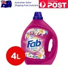 Fab Front & Top Loader Laundry Liquid Detergent 4L Laundry Washing Powder