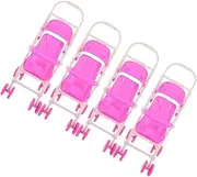 Realistic Baby Doll Pram Toy Canopy Boys and Girls Play Stroller for Toddlers Boys and Girls Baby Stroller Set for Girls Pretend Play