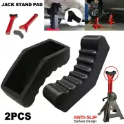 2X Rubber Car Jack Lift Pad Stand Pinch Weld Floor Frame Rail Adapter Jack Tool