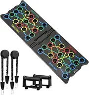 Pushup Folding Board - Pushup Bar For Home | Portable Floor Pushup Handles For Strength Training, Pushup Stands System Strength Training Pushup Stands For Home, Gym, Traveling