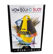 Floating Waterproof Bluetooth Speaker Buoy WOW-SOUND -Hangs, Floats, Sits in Cup