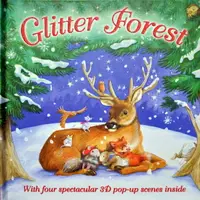 在飛比找樂天市場購物網優惠-Glitter Forest 3D立體兒童故事書 森林童話故