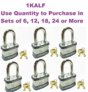 Master Lock 1KALF Code 2438 Keyed Alike