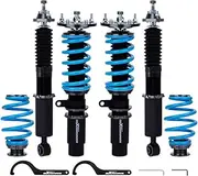 maXpeedingrods Coilover Suspension Lowering Kit for BMW E46 3 Series Coil Spring Shock Absorber, with Adjustable Damper