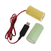 3V LR20 D Dummy Battery LR20 Battery Eliminators Cable Replace 2x1.5V D Battert