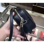 二手 GUCCI 308364 紅色 牛皮 SOHO DISCO 斜背小包