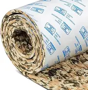OCEANBROAD Self-Adhesive 96''x16''/23''/38''/47'' Camouflage Boat Flooring Non-Slip Traction Pad EVA Foam Sheet for Jon Boat Surfboard SUP Board Kayak, Camo Black/Blue/Green/Brown/Yellow/Gray
