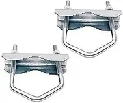 HD-Line bride-110 mm Joining Bracket Clamp for Antenna/Satellite Dish Mount Silver