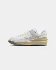 [JORDAN] Jordan Women's Air Jordan 2 Retro Low Summit White - Size 5 5 Summit White