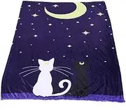 PET Dog Soft Warm Blue MAT Beautiful CAT Pattern AIR Conditioning Blanket Puppy for Home USE (150 * 80cm)
