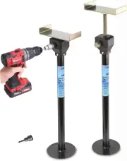 LIBRA Set of 2 Quick-Lift RV Slide-Out Stabilizer Jacks 2268kg, Adjust 533-940mm