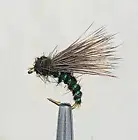 SEDGEHAMMER ELK HAIR CADDIS - DRY FLY FISHING FLIES - 12 X SIZE #16 FLIES