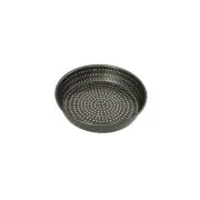 Bakemaster Carbon Steel Non Stick Perfect Crust Deep Pie Pan 23x5cm Black