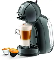 [KRUPS] Nescafé Dolce Gusto Mini Me Capsule Coffee Machine Black/Grey Automatic Professional Quality 15 Bar Pressure Wide Choice of Hot and Cold Drinks YY1500FD