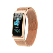 Waterproof Smart Watch With Heart Rate And Sleep Monitoring Gold Smart Watches