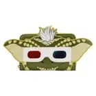 Officially Gremlins Stripe Polyurethane Vegan Leather Printed Applique Pop Purse