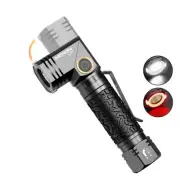L71 Tactical Flashlights High Lumens Type-C Rechargeable Magnetic Flashlight ...