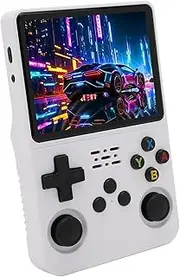 R36S Retro Handheld Game Console, 3.5in 640x480 IPS Screen, 15000+ Games More Than 11 Retro Emulator Systems, DDR3L 1GB Retro Video Gaming Console with Dual 3D Joystick